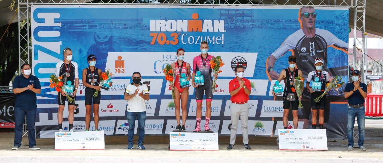 Inglesa y estadounidense obtienen el primer lugar en el Ironman 70.3 ...