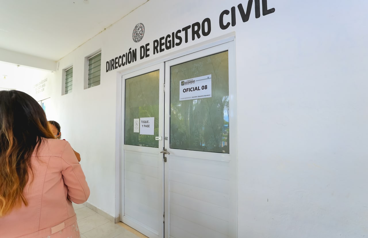 Agilizan entrega de tramites en el registro civil de Solidaridad