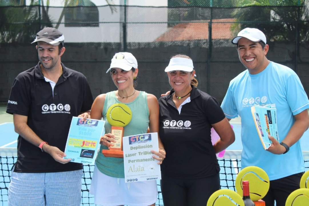CTC Cancun Tennis Tour premió a los campeones de la tercera etapa