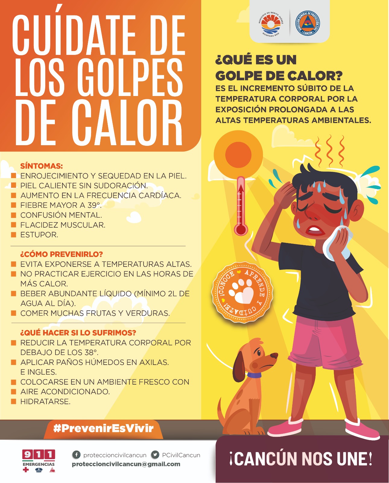 Onda de Calor en Cancún: Emiten recomendaciones para prevenir golpes de ...
