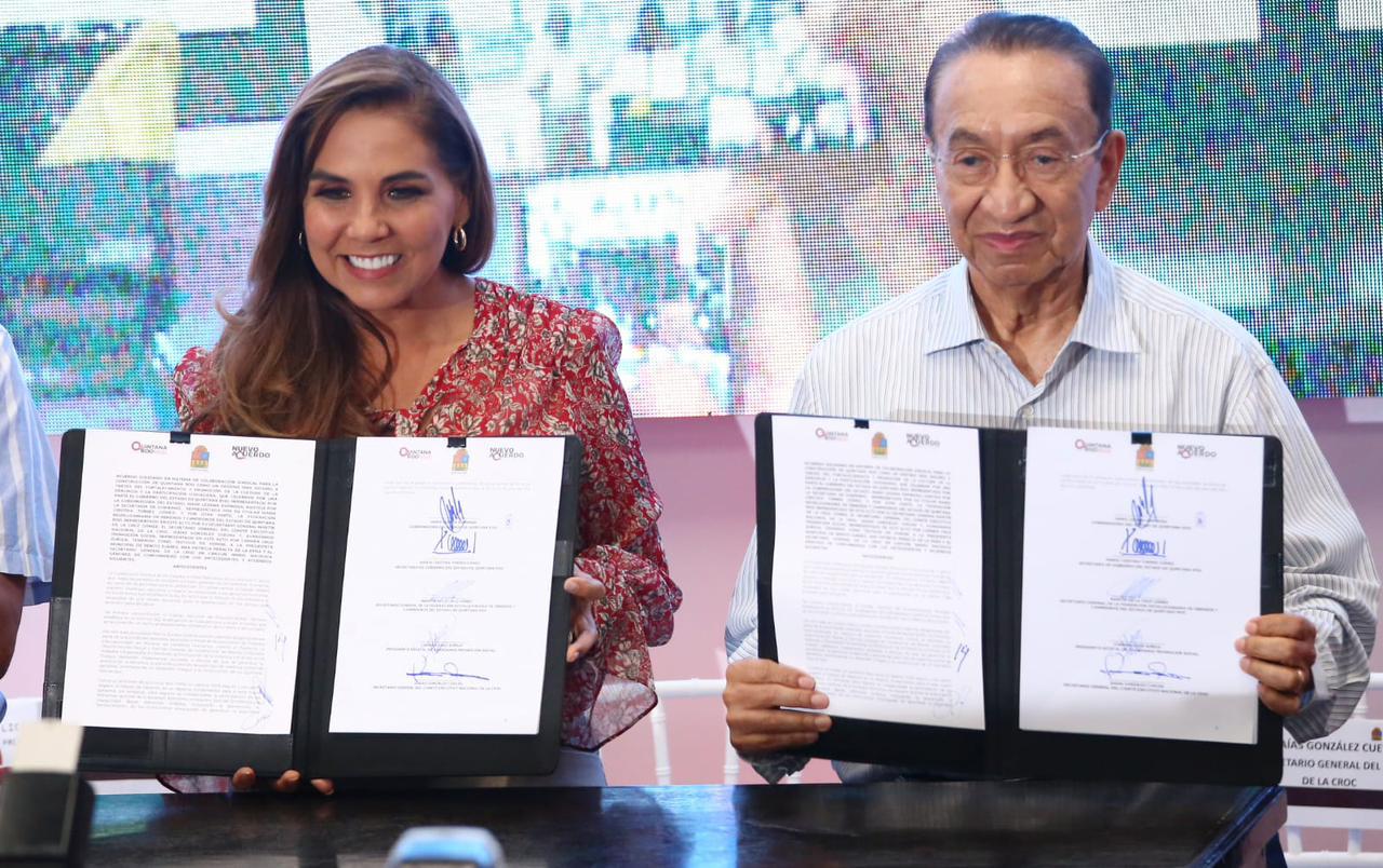 La CROC y Mara Lezama firman acuerdo solidario por la Construcción de ...