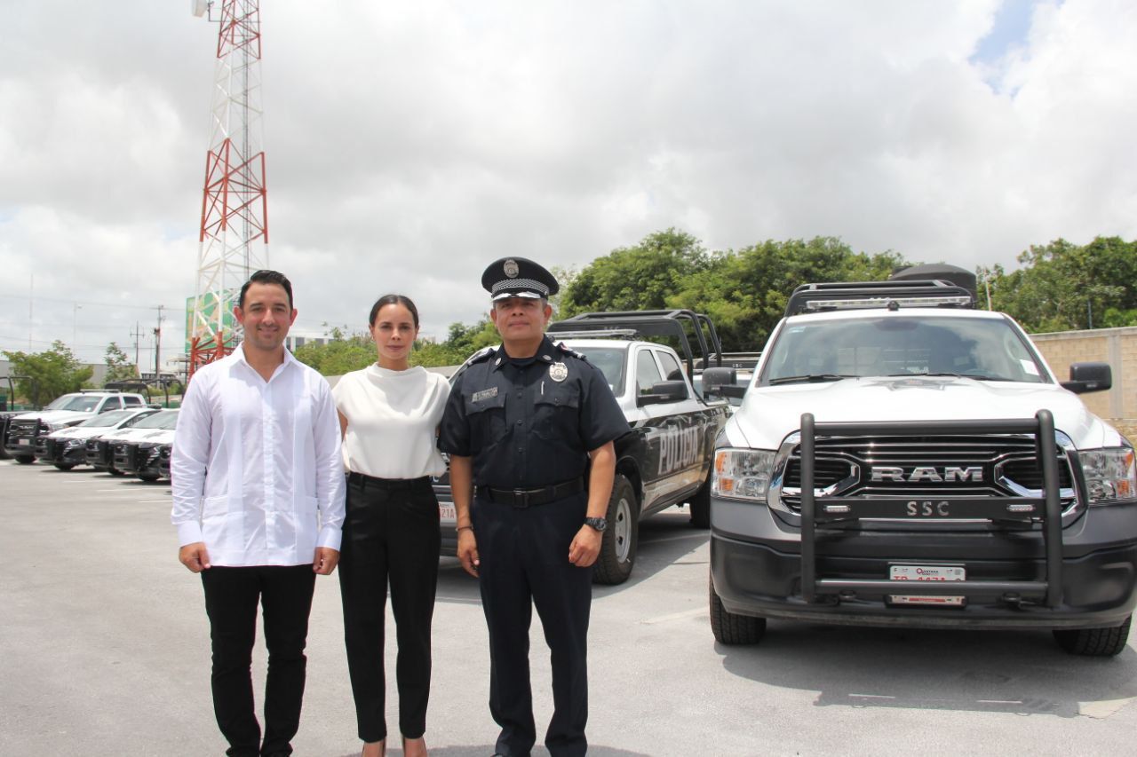Cancún recibe nuevas patrullas para fortalecer seguridad en el ...