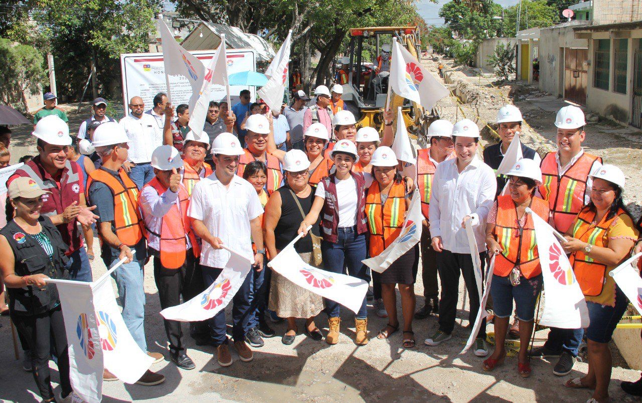 Ana Paty Peralta da inicio a obras para llevar nueva infraestructura y ...