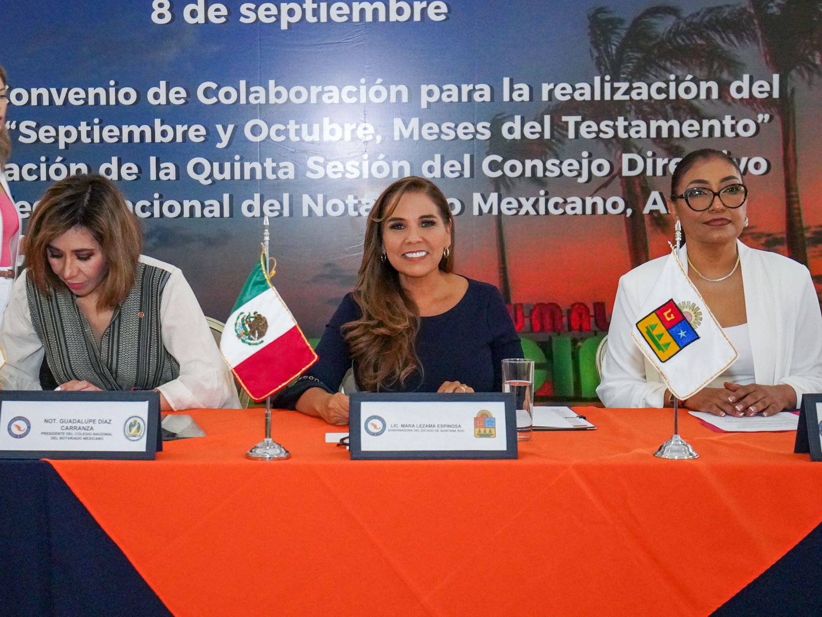 Mara Lezama y Notariado Mexicano Firman Convenio para Fomentar el ...