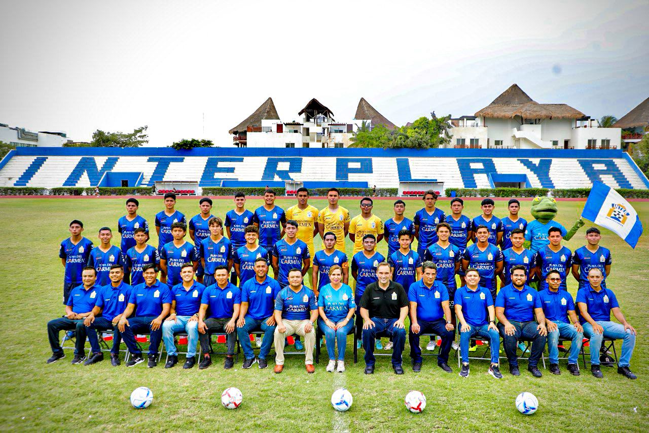 Inter Playa Inter Playa del Carmen posa para su foto oficial de la temporada 2023 ...