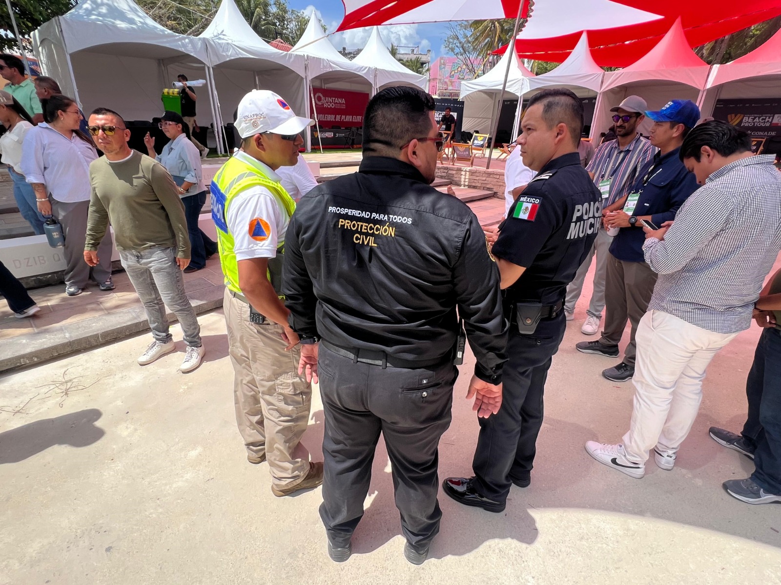 Playa del Carmen refuerza seguridad para el Beach Pro Tour