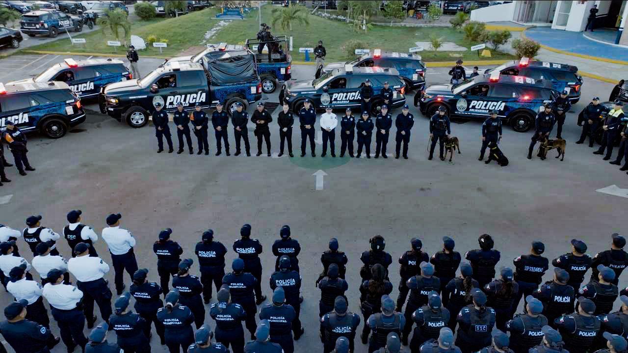 Playa del Carmen refuerza su seguridad con 465 patrullas