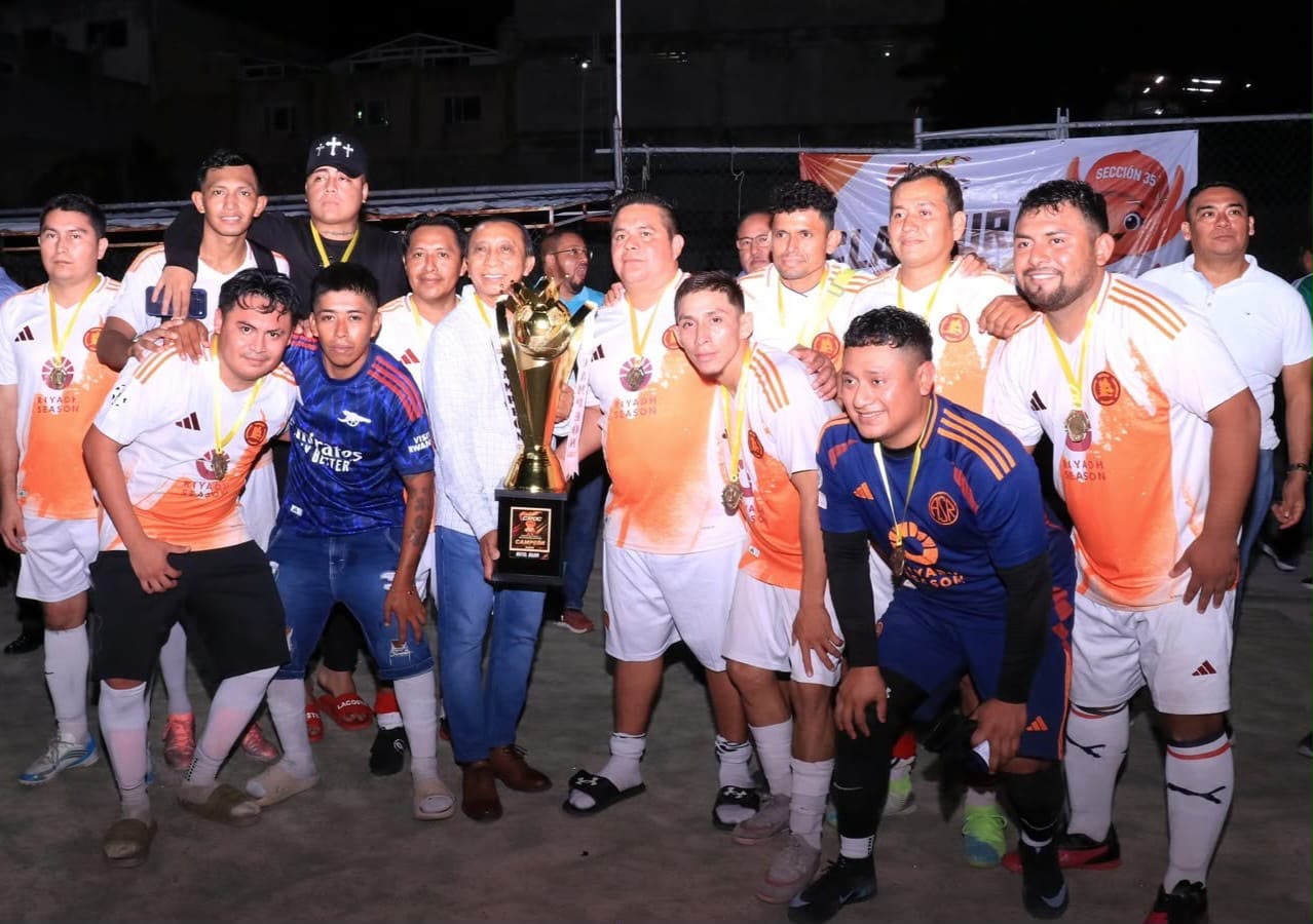 Gran Oasis Cancún gana Torneo de Fútbol 7 CROC